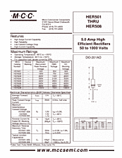 DataSheet HER50x pdf