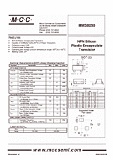 DataSheet MMS8050 pdf