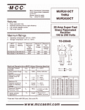 DataSheet MUR2020CT pdf