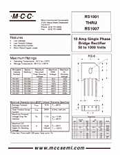 DataSheet RS100x pdf