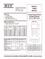 DataSheet RS40xL pdf