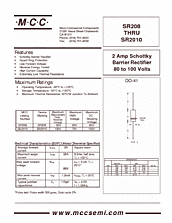 DataSheet SR208 pdf