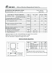 DataSheet MBR340 pdf