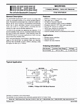 DataSheet MICRF005 pdf