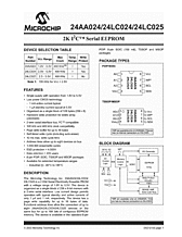 DataSheet 24LC024 pdf