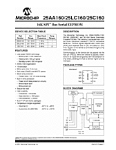 DataSheet 25AA160 pdf