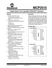 DataSheet MCP2515 pdf