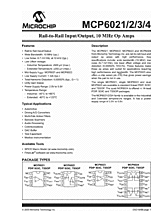 DataSheet MCP602x pdf