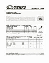 DataSheet 2N4093 pdf