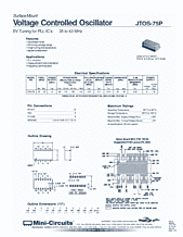 DataSheet JTOS-75P pdf