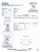 DataSheet KSWA-2-46 pdf