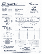 DataSheet LFCN-2250 pdf