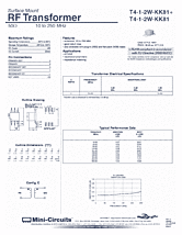 DataSheet T4-1-2W-KK81 pdf