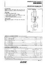 DataSheet 2SC2053 pdf