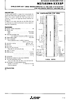 DataSheet M37103M4 pdf