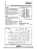 DataSheet M51387P pdf