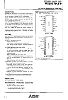 DataSheet M51977FP pdf