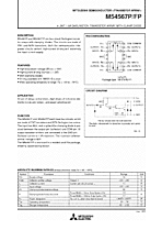 DataSheet M54567P pdf