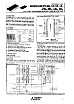 DataSheet M5M5165P pdf