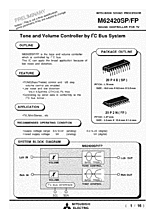 DataSheet M62420SP pdf