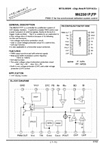 DataSheet M62501FP pdf