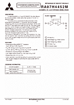 DataSheet RA07H4452M pdf
