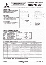 DataSheet RD07MVS1 pdf