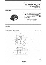 DataSheet RM200HA-20F pdf