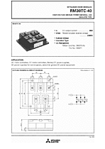 DataSheet RM30TC-40 pdf