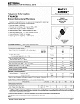 DataSheet MAC12 pdf