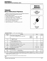 DataSheet MAC16 pdf