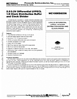 DataSheet MC100ES6226 pdf