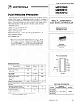 DataSheet MC12013 pdf