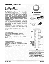 DataSheet MC33035 pdf