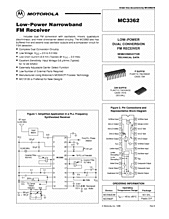 DataSheet MC3362 pdf