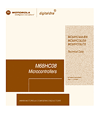 DataSheet MC68HC908JB8 pdf