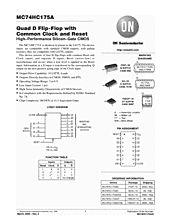DataSheet MC74HC175A pdf