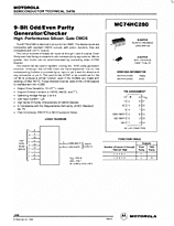 DataSheet MC74HC280 pdf