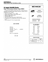 DataSheet MC74HC30 pdf