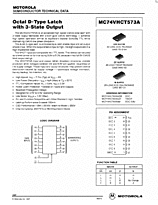 DataSheet MC74VHCT573A pdf