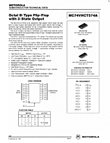 DataSheet MC74VHCT574A pdf