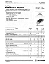 DataSheet MHW5182A pdf