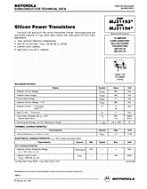 DataSheet MJ21193 pdf