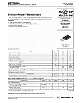 DataSheet MJL21194 pdf