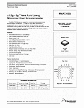 DataSheet MMA7260Q pdf