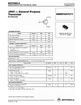 DataSheet MMBF5457LT1 pdf