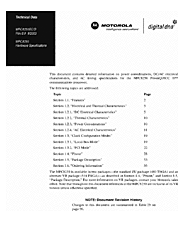 DataSheet MPC8250EC pdf