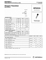 DataSheet MPS404A pdf