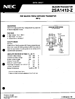 DataSheet 2SA1413-Z pdf