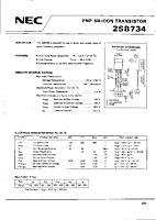 DataSheet 2SB734 pdf